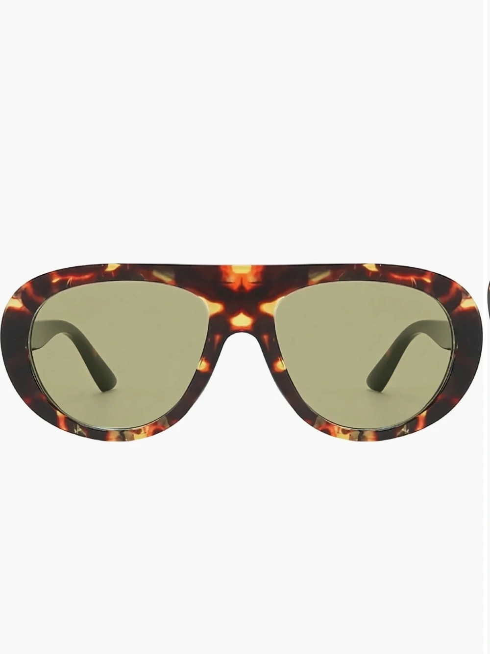 Nordstrom Fifth & Ninth Oeane 55mm Polarized Aviator Sunglasses
